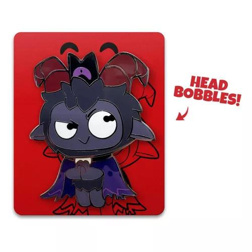 Cult of The Lamb Kitűző Goat Bobble Head 5 cm