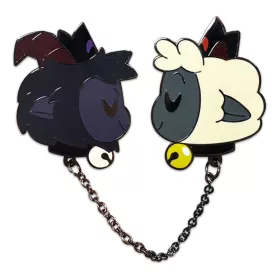 Cult of The Lamb Kitűző Goat & Lamb 5 cm