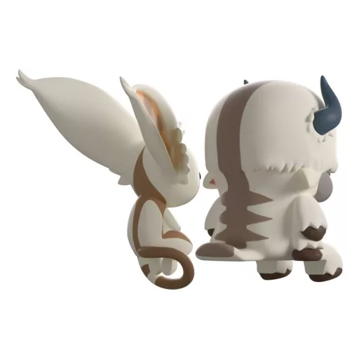 Avatar: The Last Airbender Vinyl Figurák Appa and Momo Monitor Buddiez 5 cm