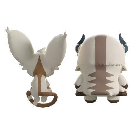 Avatar: The Last Airbender Vinyl Figurák Appa and Momo Monitor Buddiez 5 cm