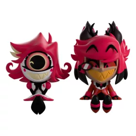 Hazbin Hotel Vinyl Figuras Alastor & Niffty Monitor Buddiez