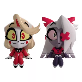 Hazbin Hotel Vinyl Figuras Charlie & Vaggie Monitor Buddiez