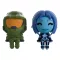 Halo Vinyl Figurák The Master Chief & Cortana Monitor Buddiez