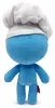 Alan Becker Plush Figure Chef Blue 22 cm