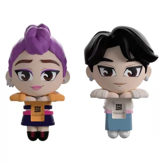  KPop Demon Hunters Vinyl Figures Jinu & Rumi Monitor Buddiez 6 cm