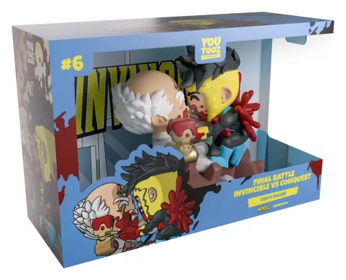 Invincible Vinyl Figure Final Battle Invincible vs Conquest 12 cm