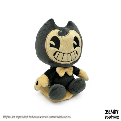 Bendy and The Dark Revival Plüss Figura Bendy Shoulder Rider 15 cm