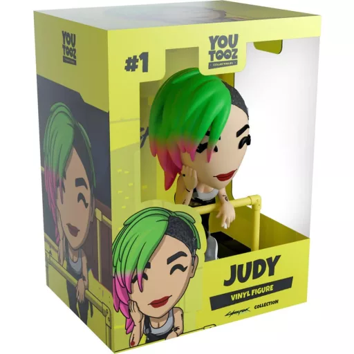 Cyberpunk 2077 Vinyl Figura Judy 10 cm