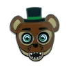 Five Nights at Freddy's Pin Badge Popgoes The Weasel Glow in the Drak Spinning 5 cm