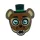 Five Nights at Freddy's Pin Badge Popgoes The Weasel Glow in the Drak Spinning 5 cm
