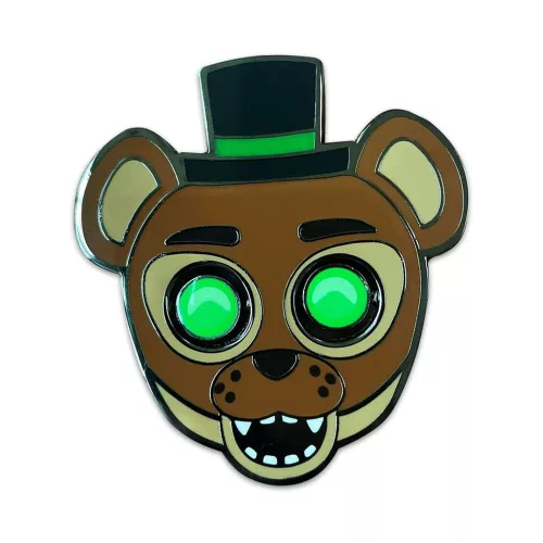Five Nights at Freddy's Pin Badge Popgoes The Weasel Glow in the Drak Spinning 5 cm