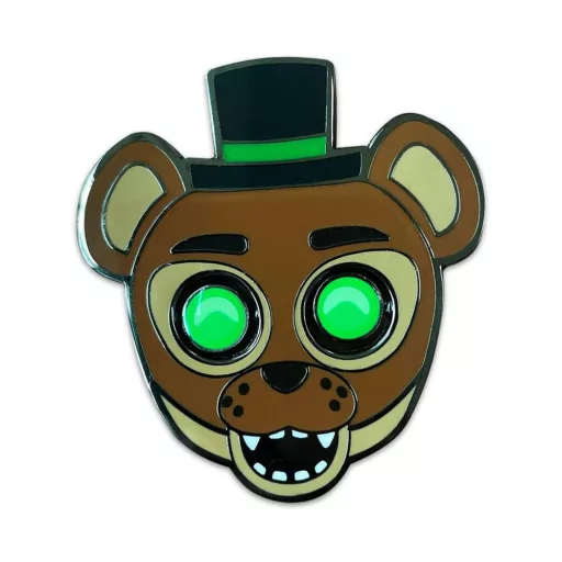 Five Nights at Freddy's Pin Badge Popgoes The Weasel Glow in the Drak Spinning 5 cm