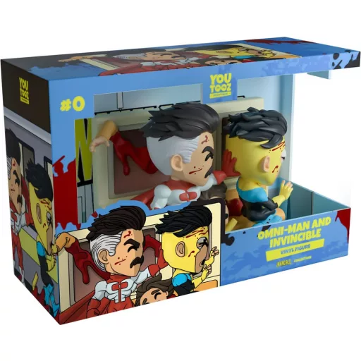 Invincible Vinyl Figura Omni-Man and Invincible 12 cm