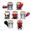 Marvel Hero Box Tower Series Mini Figures Spider-Man 8 cm Display (6)