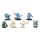 Lilo & Stitch Hero Box Art Gallery Series Mini Figures 8 cm Display (6)