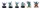Lilo & Stitch Hero Box Fun Series Mini Figures Wave 2 8 cm Display (6)