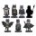 DC Comics Hero Box Generations Series Mini Figures Batman 8 cm Display (6)