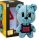 Squid Game DZNR Plush Figure Blue Bear Join the Game Edition 18 cm