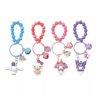   Sanrio Celebration Series Keychain & Bracelet Hello Kitty and Friends Display (12)