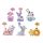 Sanrio Memo Stand Party Time Series Mini Figures Hello Kitty and Friends 5 cm Display (12)