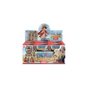   One Piece Barrel Capsule Mini Figures 9 cm Blind Box Display (6)