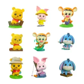   Disney Cosbi Mini Figures Winnie the Pooh 8 cm Blind Box Display (8)