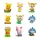 Disney Cosbi Mini Figures Winnie the Pooh 8 cm Blind Box Display (8)