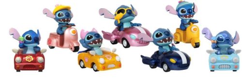 Lilo & Stitch Zoom Hero Pullback Vehicles with Figures Stitch Assortment (12)