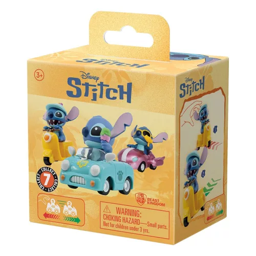 Lilo & Stitch Zoom Hero Pullback Vehicles with Figures Stitch (Blind Box Ver.) Assortment (12)