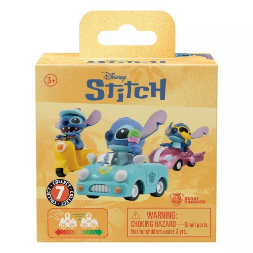 Lilo & Stitch Zoom Hero Pullback Vehicles with Figures Stitch (Blind Box Ver.) Assortment (12)