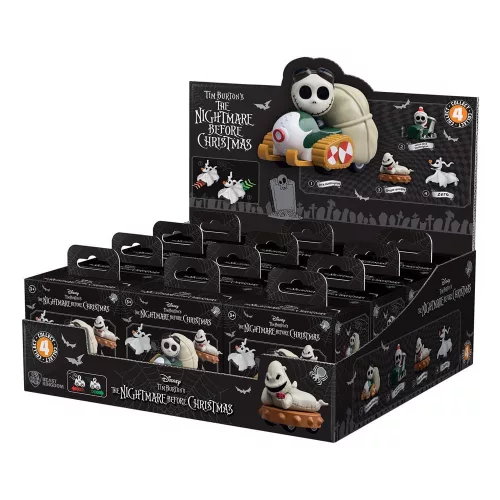 Nightmare Before Christmas Zoom Hero Pullback Vehicles with Figures (Blind Box Ver.) Assortment (12)