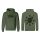 The Legend of Zelda Hooded Sweater Logo And Shield Size L