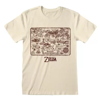 The Legend of Zelda T-Shirt Map Of Kingdom Size L