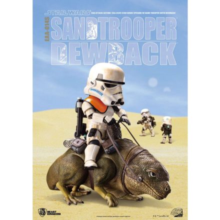 Star Wars: A New Hope Egg Attack Action Dewback With Imperial Sandtrooper