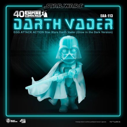 Star Wars: The Empire Strikes Back Egg Attack Action EAA-113 Darth Vader (Glow In The Dark)