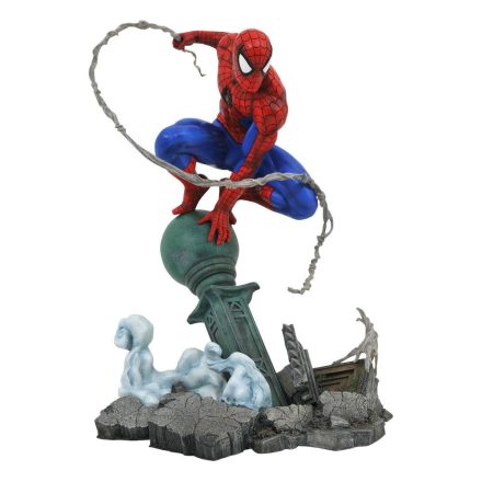Marvel Comic Gallery PVC Statue Spider-Man Lamppost 25 cm