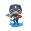 Avengers: Endgame POP! Movies Vinyl Figura Captain America w/ Shield & Mjölnir