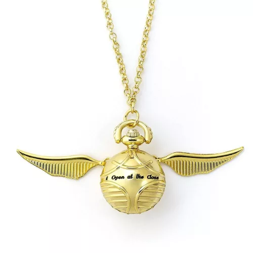 Harry Potter Óra Nyaklánc Golden Snitch (aranyozott)